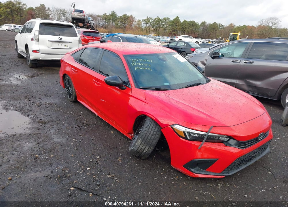2022 HONDA CIVIC SPORT VIN: 2HGFE2F59NH503900