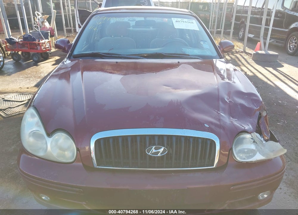 2004 HYUNDAI SONATA BASE (A4) VIN: KMHWF25S24A914003