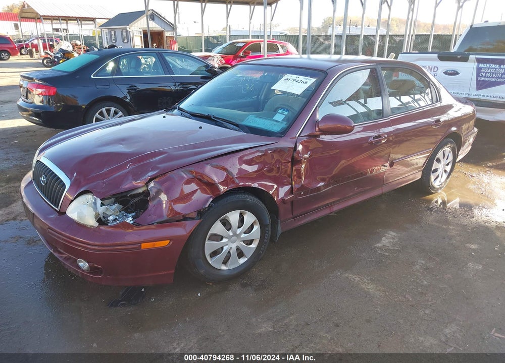 2004 HYUNDAI SONATA BASE (A4) VIN: KMHWF25S24A914003