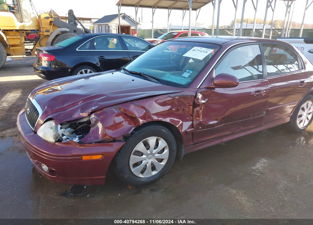 2004 HYUNDAI SONATA BASE (A4) VIN: KMHWF25S24A914003