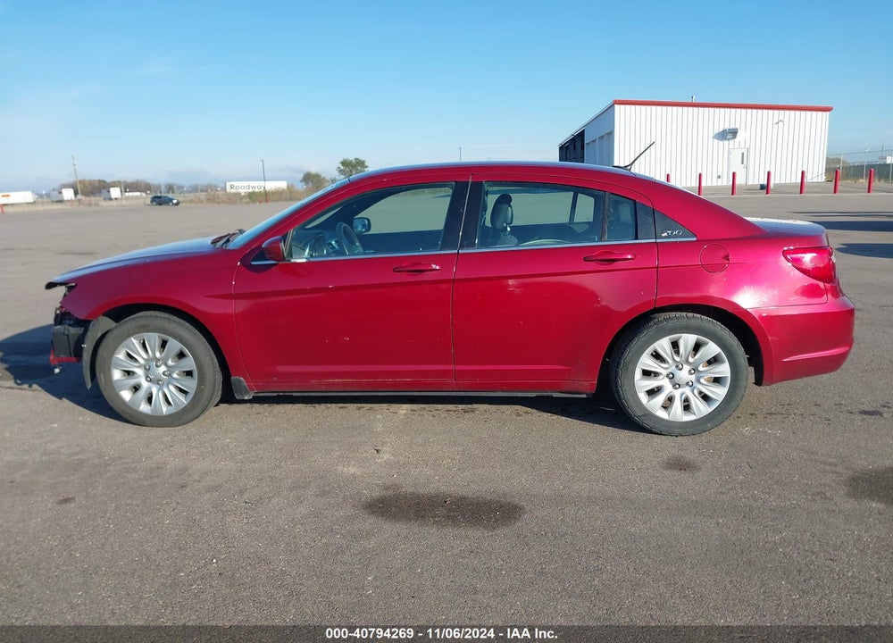 2013 CHRYSLER 200 LX VIN: 1C3CCBAG9DN767807