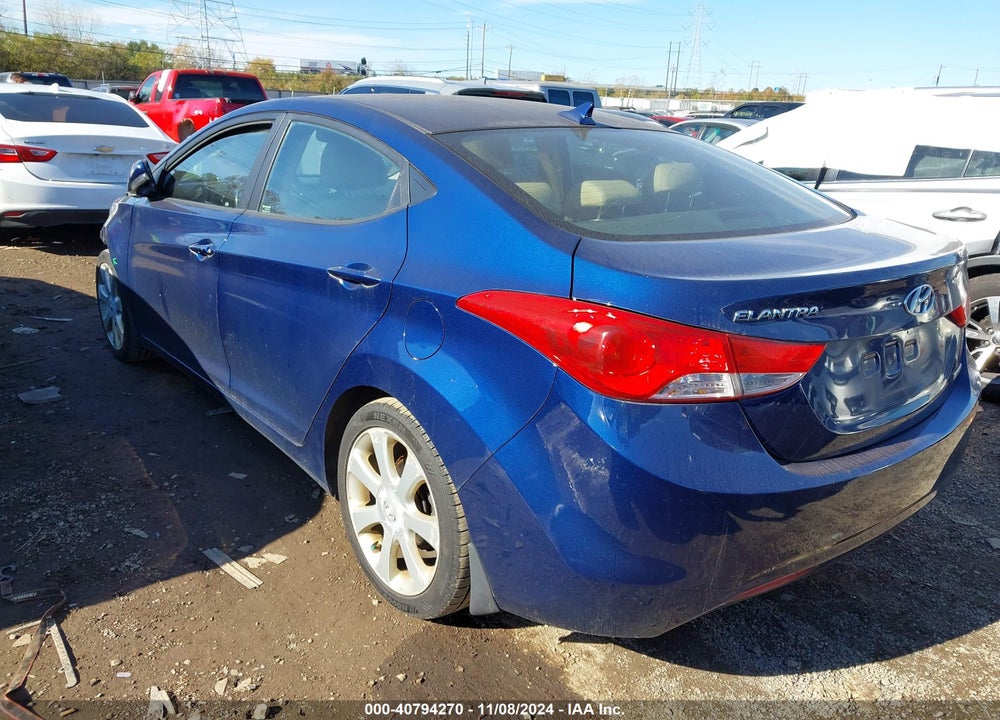 2013 HYUNDAI ELANTRA LIMITED VIN: KMHDH4AE8DU785308