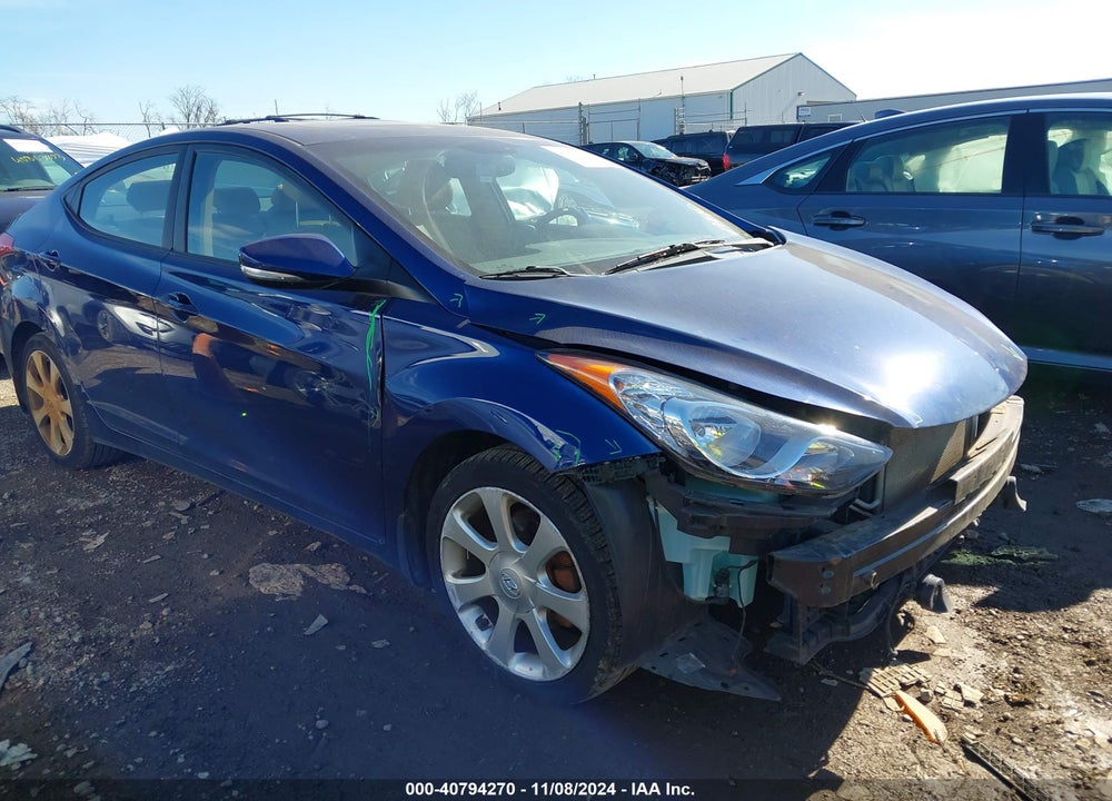 2013 HYUNDAI ELANTRA LIMITED VIN: KMHDH4AE8DU785308