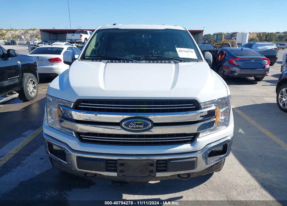 2018 FORD F-150 LARIAT VIN: 1FTEW1E55JFB33317