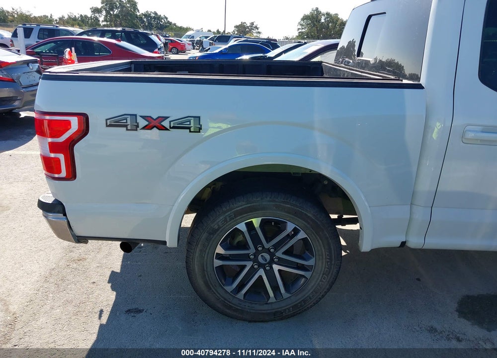 2018 FORD F-150 LARIAT VIN: 1FTEW1E55JFB33317