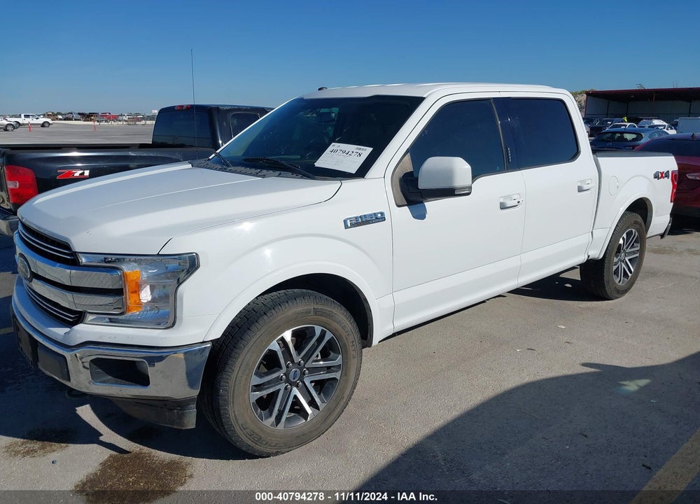 2018 FORD F-150 LARIAT VIN: 1FTEW1E55JFB33317