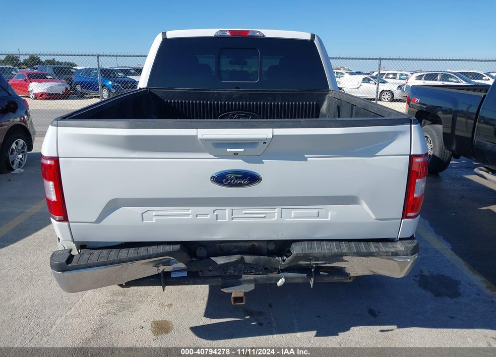2018 FORD F-150 LARIAT VIN: 1FTEW1E55JFB33317