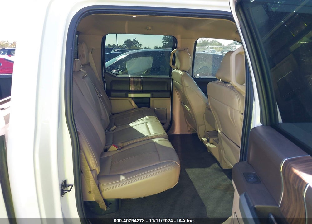 2018 FORD F-150 LARIAT VIN: 1FTEW1E55JFB33317