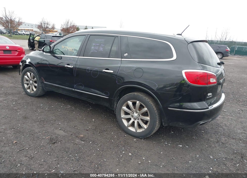 2013 BUICK ENCLAVE PREMIUM VIN: 5GAKVDKD7DJ248605