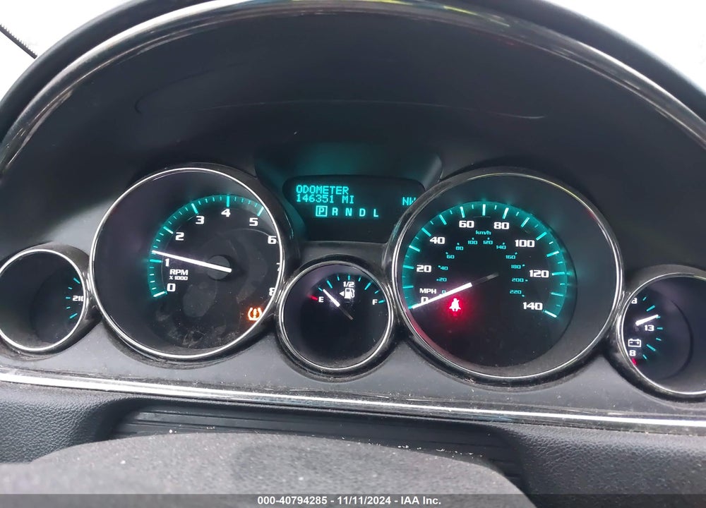 2013 BUICK ENCLAVE PREMIUM VIN: 5GAKVDKD7DJ248605