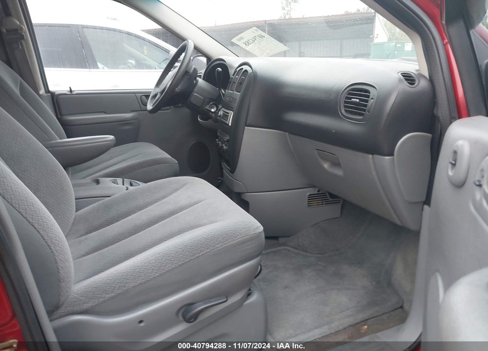 2005 DODGE CARAVAN SE VIN: 1D4GP25B05B376356