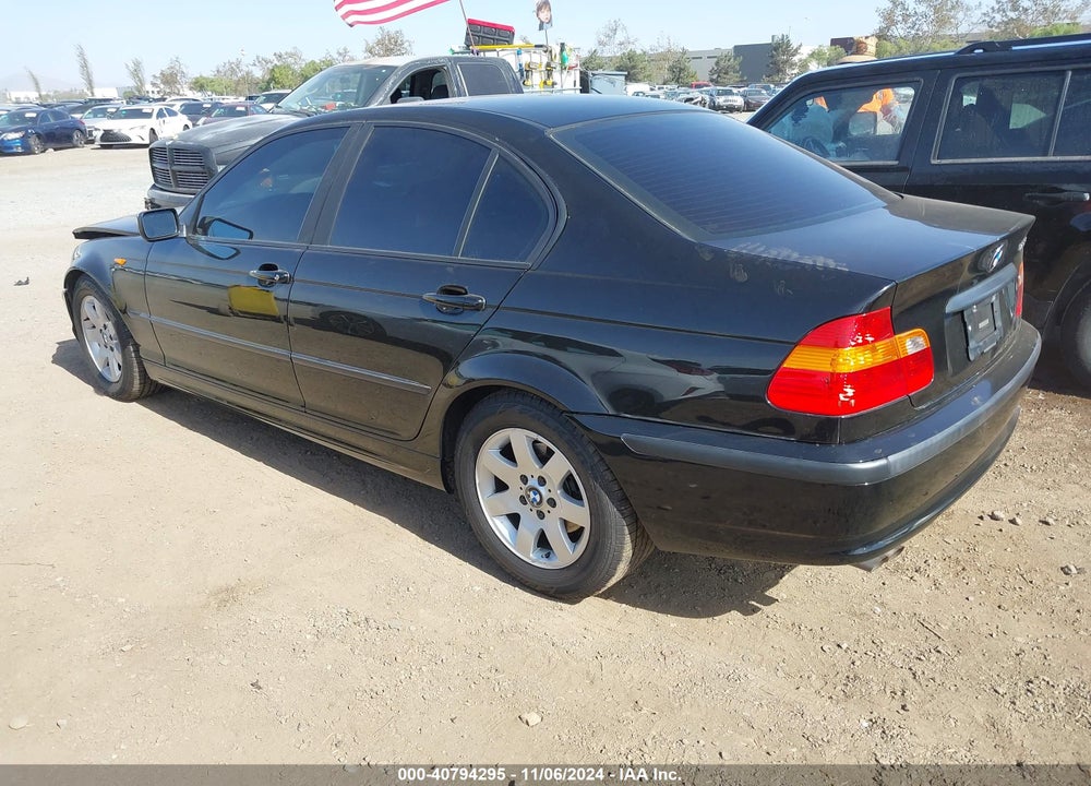 2003 BMW 325I VIN: WBAET37453NJ39634