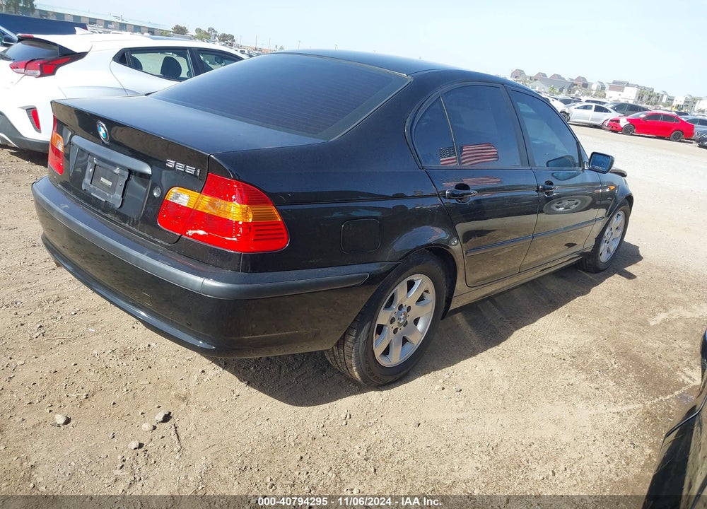 2003 BMW 325I VIN: WBAET37453NJ39634