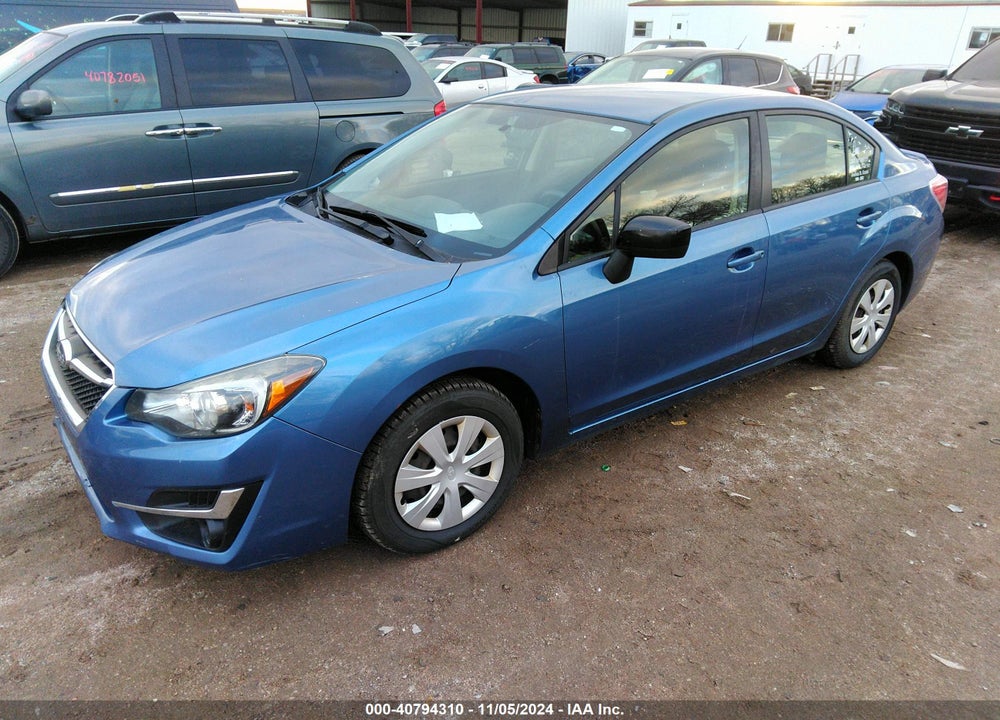 2016 SUBARU IMPREZA 2.0I VIN: JF1GJAA67GG023318