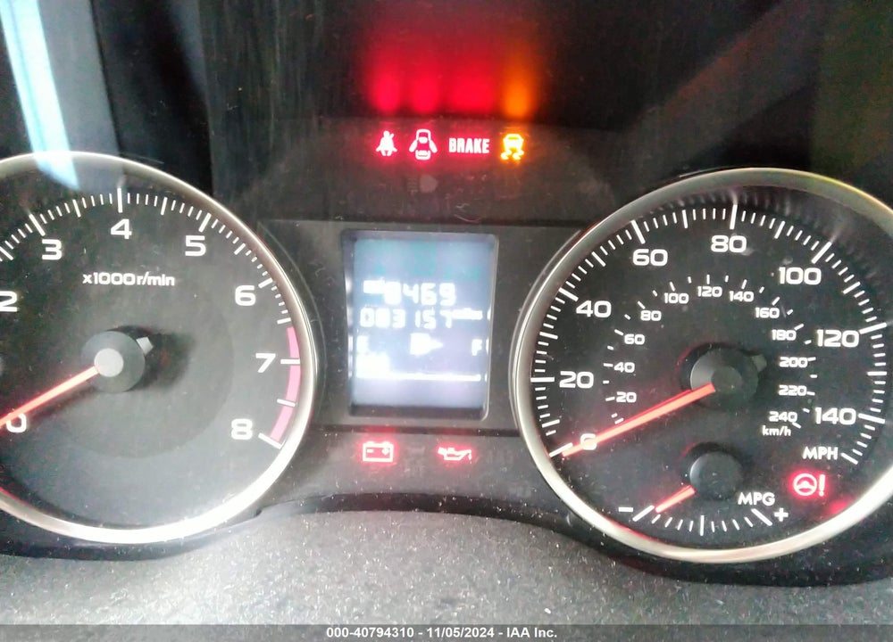 2016 SUBARU IMPREZA 2.0I VIN: JF1GJAA67GG023318