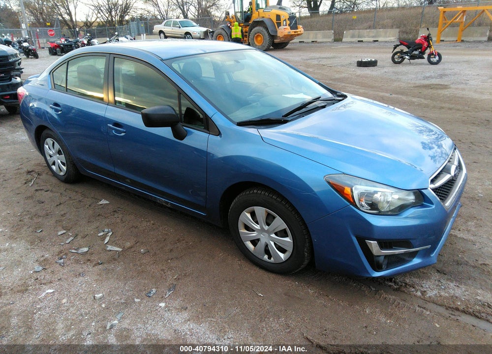 2016 SUBARU IMPREZA 2.0I VIN: JF1GJAA67GG023318