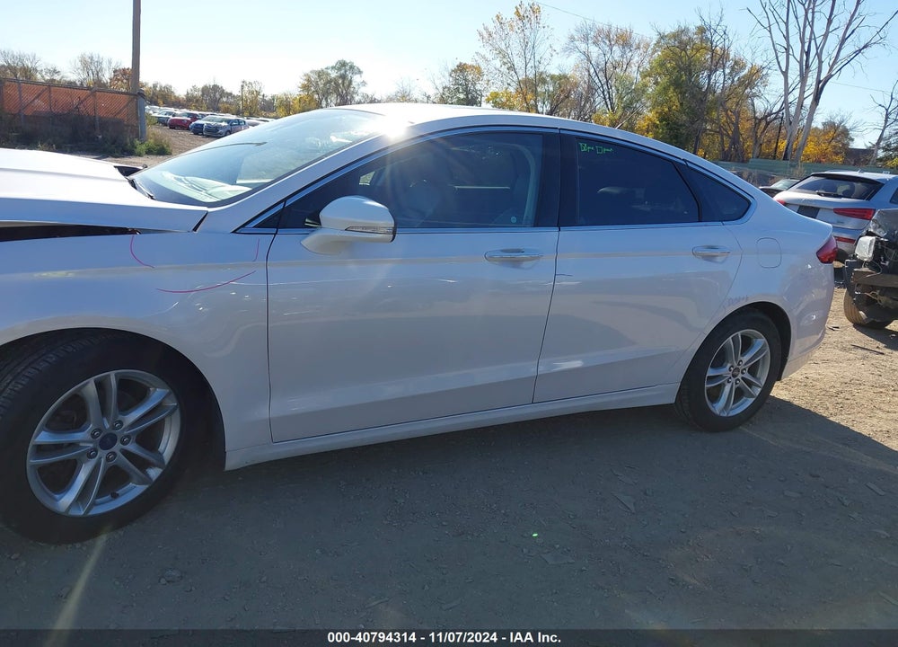 2018 FORD FUSION SE VIN: 3FA6P0HD6JR153907