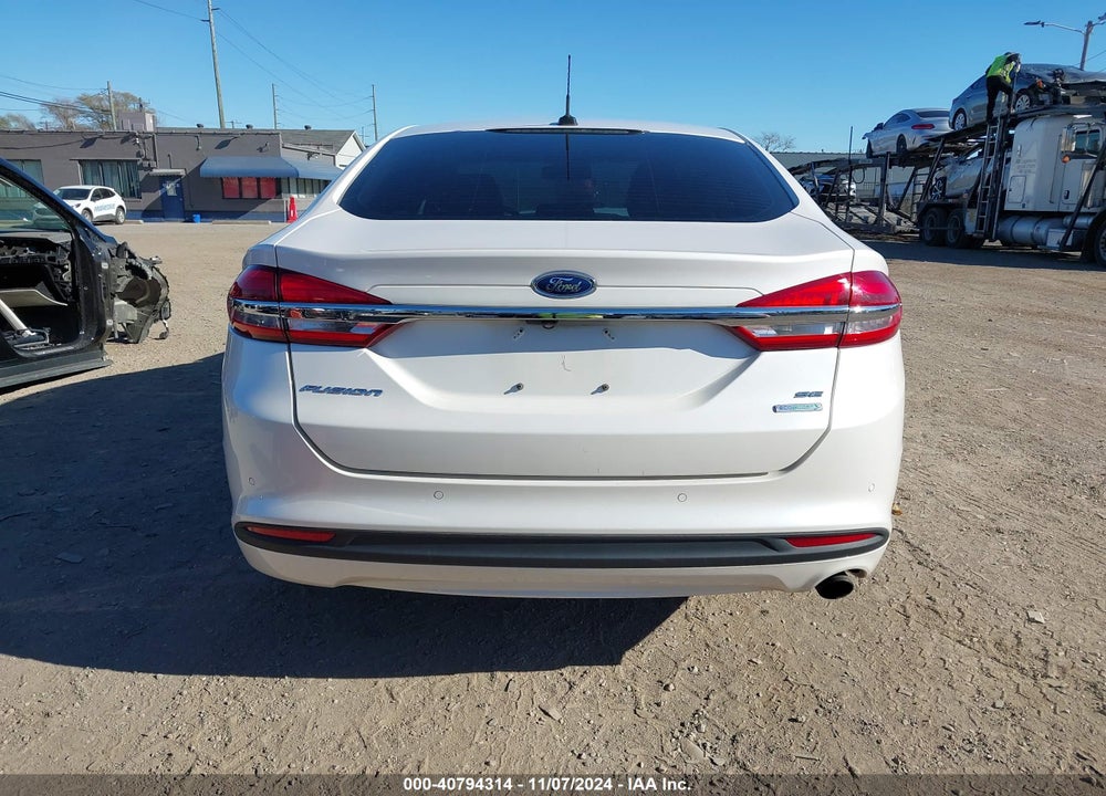 2018 FORD FUSION SE VIN: 3FA6P0HD6JR153907
