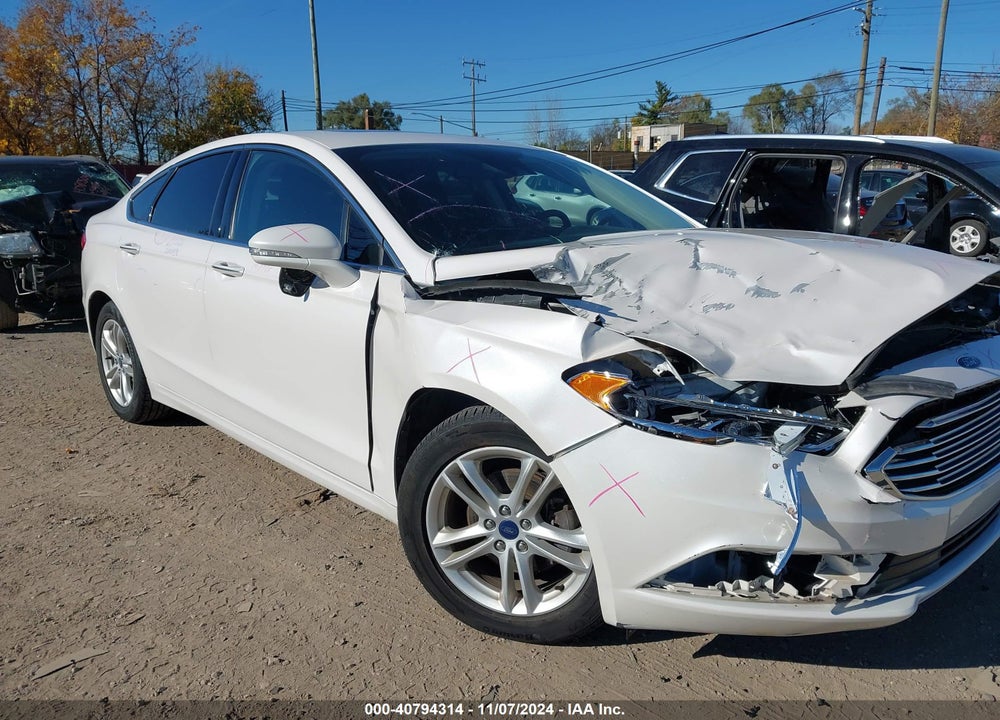 2018 FORD FUSION SE VIN: 3FA6P0HD6JR153907
