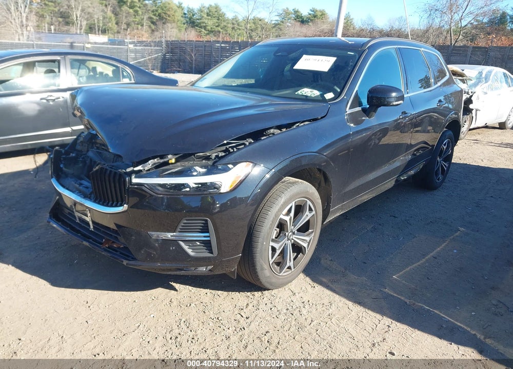 2022 VOLVO XC60 B5 MOMENTUM VIN: YV4L12RK2N1088980