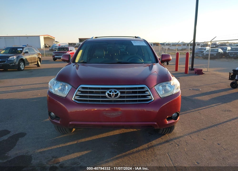 2009 TOYOTA HIGHLANDER LIMITED VIN: JTEES42A492122970