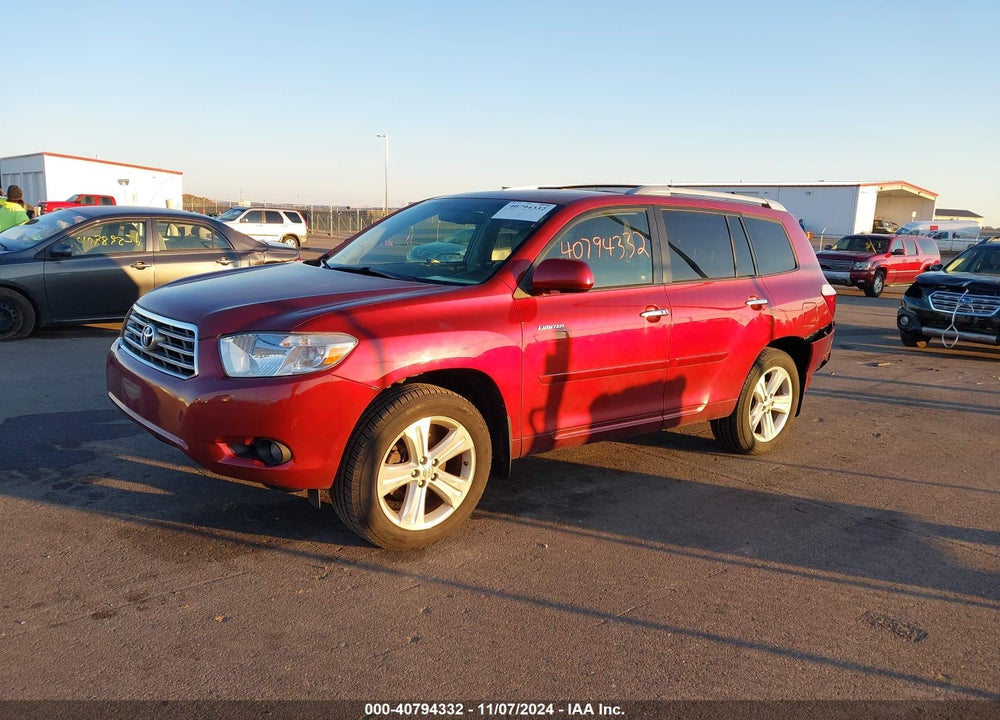 2009 TOYOTA HIGHLANDER LIMITED VIN: JTEES42A492122970