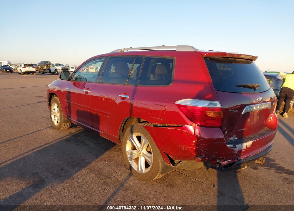 2009 TOYOTA HIGHLANDER LIMITED VIN: JTEES42A492122970