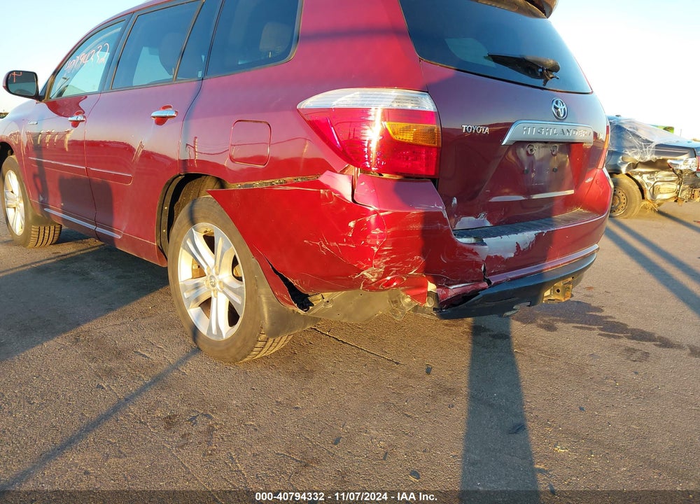 2009 TOYOTA HIGHLANDER LIMITED VIN: JTEES42A492122970