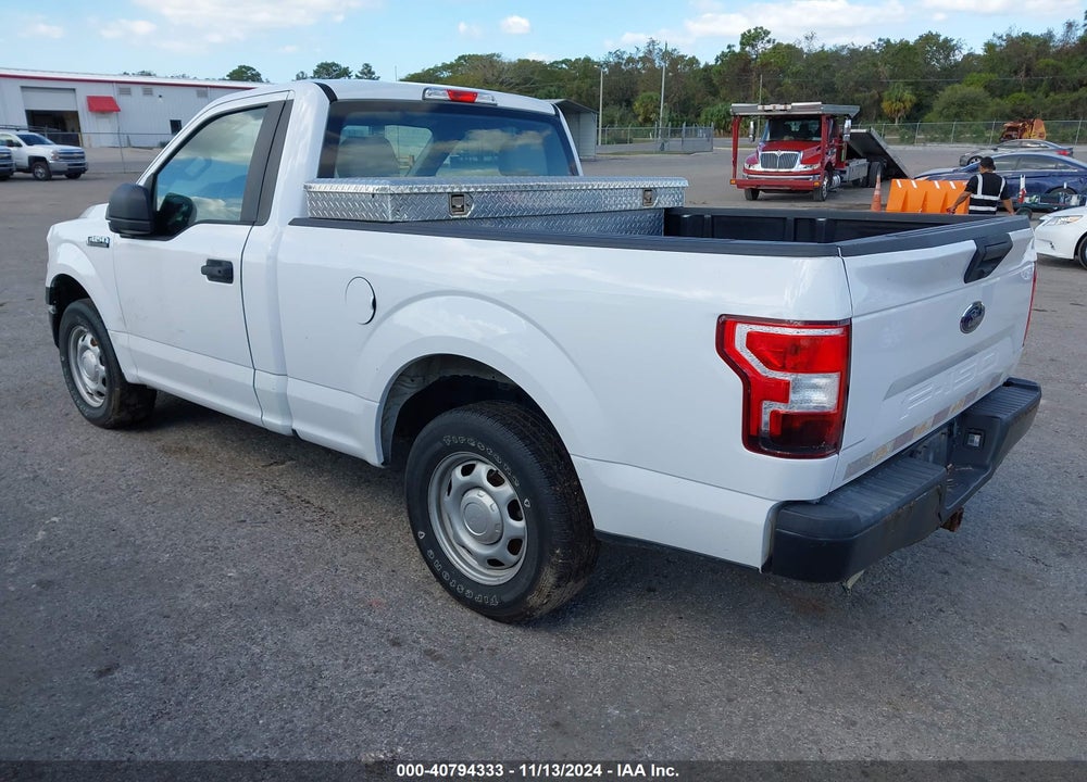 2019 FORD F-150 XL VIN: 1FTMF1CB9KKE51471