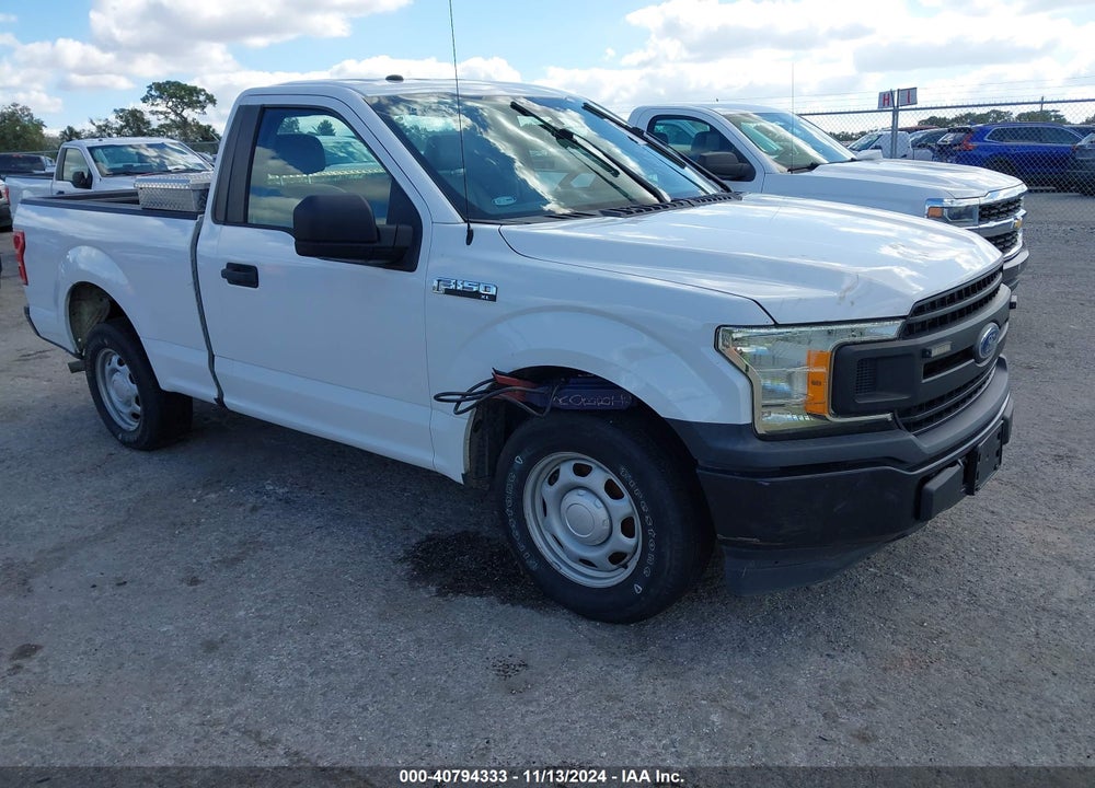 2019 FORD F-150 XL VIN: 1FTMF1CB9KKE51471