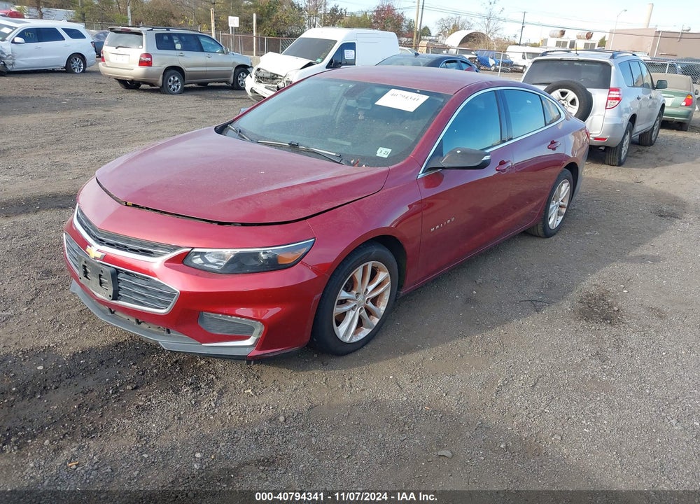 2018 CHEVROLET MALIBU LT VIN: 1G1ZD5ST0JF100235