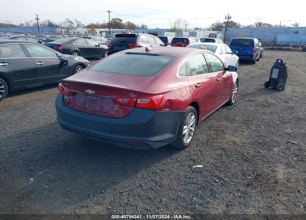 2018 CHEVROLET MALIBU LT VIN: 1G1ZD5ST0JF100235