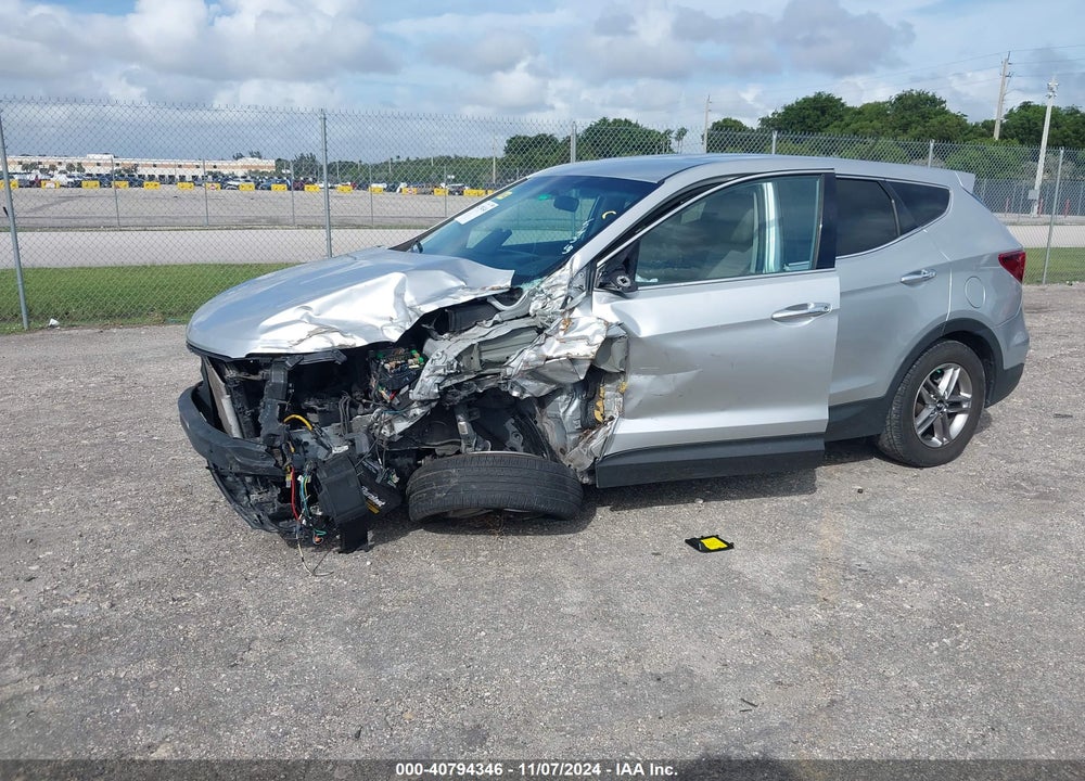 2018 HYUNDAI SANTA FE SPORT 2.4L VIN: 5XYZTDLB6JG525434