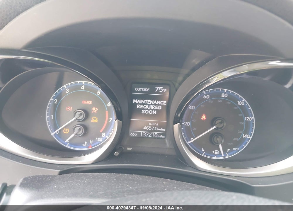 2015 TOYOTA COROLLA S VIN: 2T1BURHE1FC266675