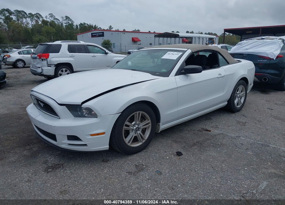 2014 FORD MUSTANG V6 VIN: 1ZVBP8EM5E5322865