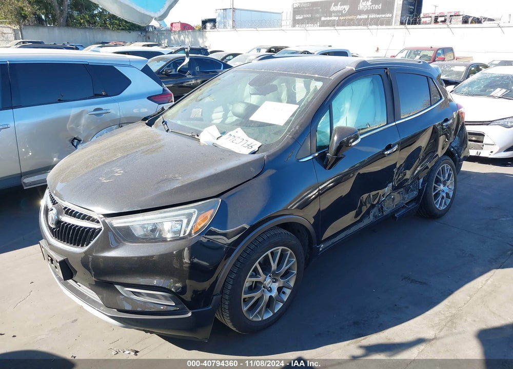 2017 BUICK ENCORE SPORT TOURING VIN: KL4CJ1SB2HB020727