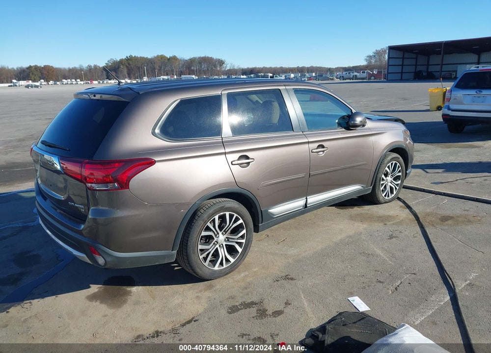 2016 MITSUBISHI OUTLANDER SE/SEL VIN: JA4AD3A37GZ006123