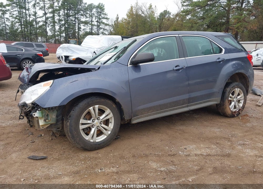 2013 CHEVROLET EQUINOX LS VIN: 2GNALBEKXD6294836