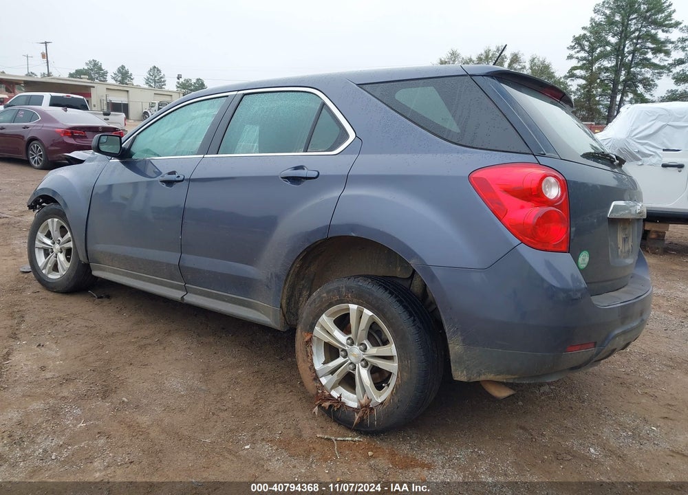 2013 CHEVROLET EQUINOX LS VIN: 2GNALBEKXD6294836
