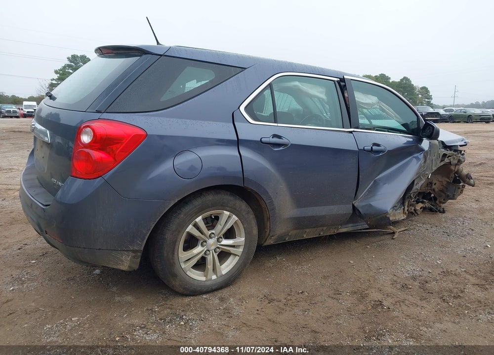 2013 CHEVROLET EQUINOX LS VIN: 2GNALBEKXD6294836