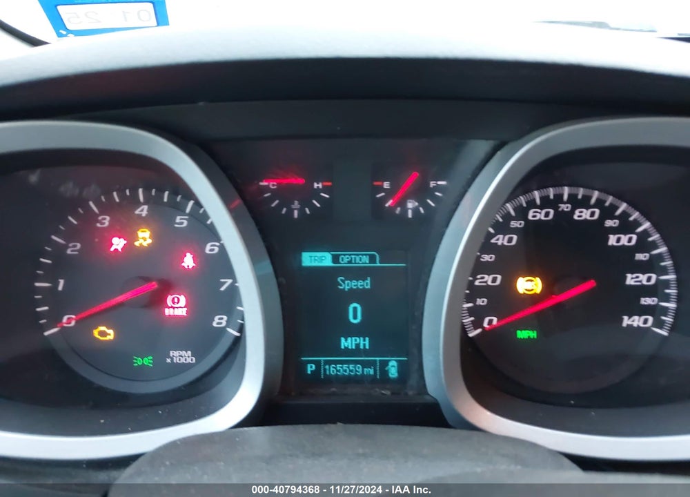 2013 CHEVROLET EQUINOX LS VIN: 2GNALBEKXD6294836