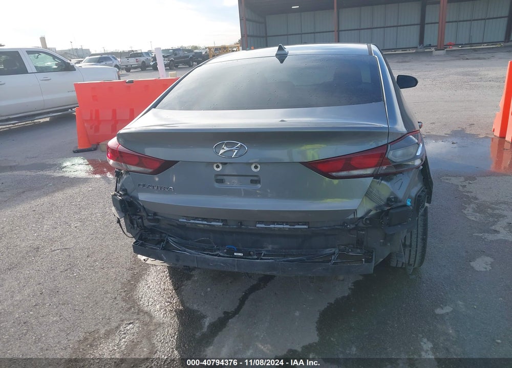 2018 HYUNDAI ELANTRA VALUE EDITION VIN: KMHD84LF7JU494641