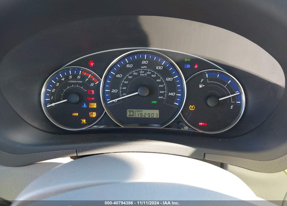 2010 SUBARU FORESTER 2.5X PREMIUM VIN: JF2SH6CC1AH794358