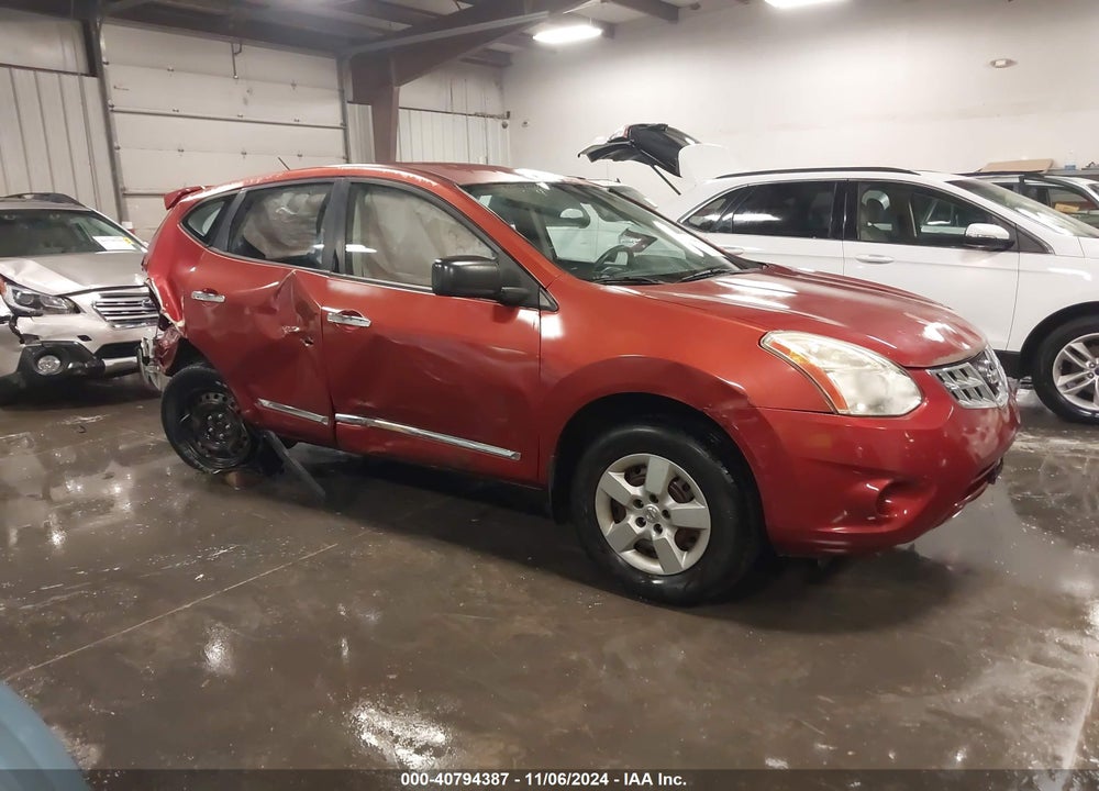 2012 NISSAN ROGUE S VIN: JN8AS5MV6CW417016