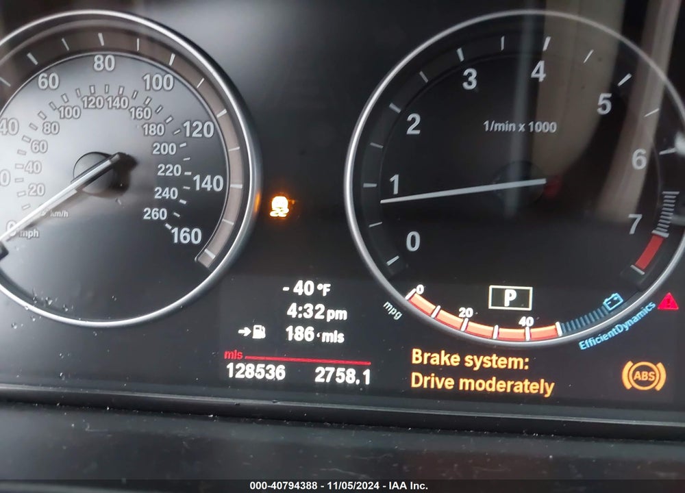 2011 BMW 550I VIN: WBAFR9C5XBC758793