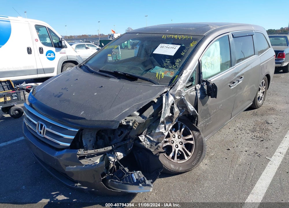 2011 HONDA ODYSSEY EX-L VIN: 5FNRL5H61BB011453