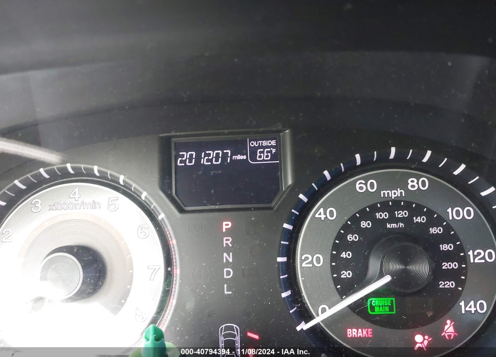 2011 HONDA ODYSSEY EX-L VIN: 5FNRL5H61BB011453