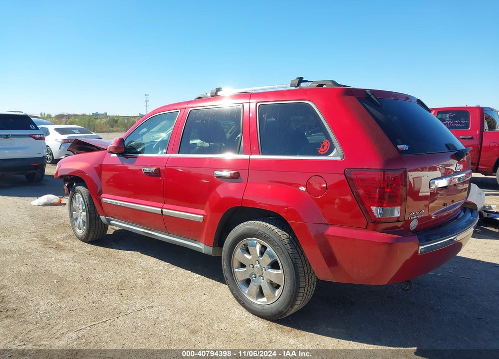 2010 CHEROKEE JEEP GRAND  LIMITED VIN: 1J4RR5GT7AC105915