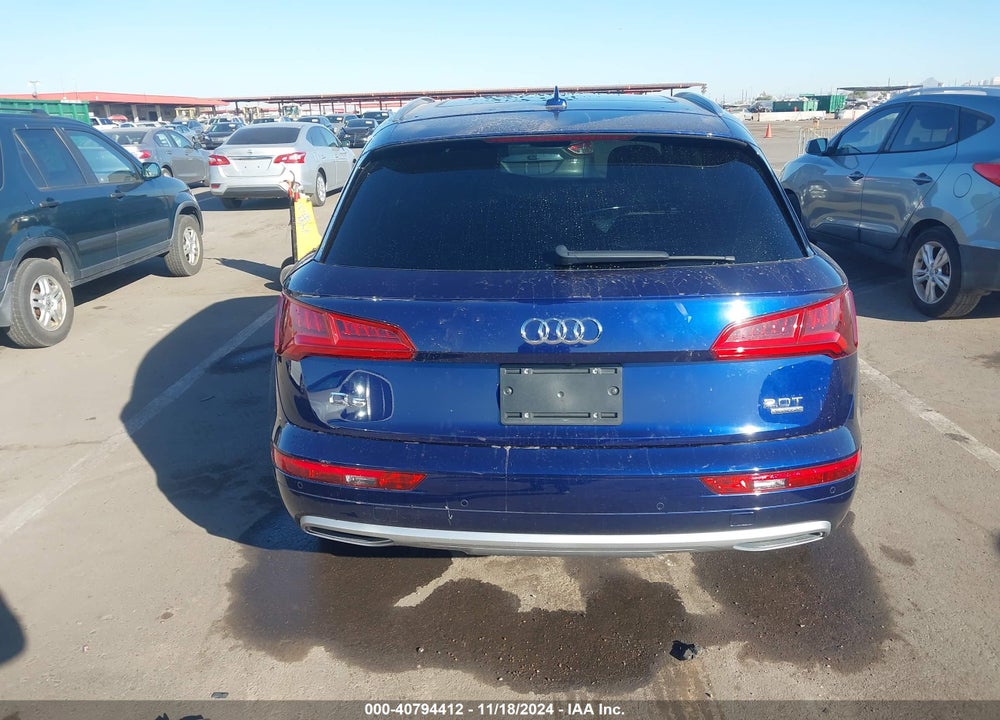2018 AUDI Q5 VIN: WA1BNAFY7J2021926