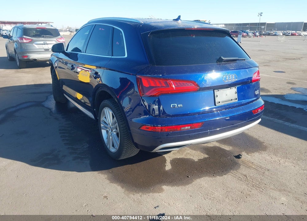 2018 AUDI Q5 VIN: WA1BNAFY7J2021926